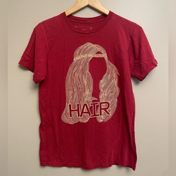 Creative Goods HAIR Tshirt Red Small - Picture 1 of 3